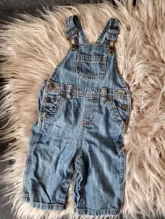 オーバーオール デニム　オールドネイビー