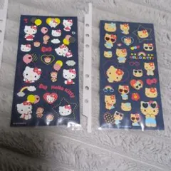 デニム ステッカー キティ