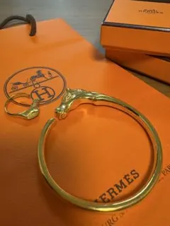 koki様【美品希少】 HERMÈS エルメス アラベスク ヴィンテージリング