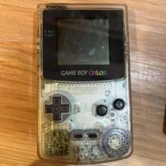 訳あり　Game Boy Color クリア + Tetris DX