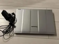 Panasonic Let's note シルバー 本体 ACアダプター付8GB