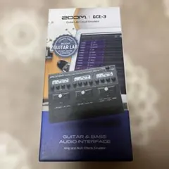 【未使用品】ZOOM GCE-3 ギター・ベースオーディオインターフェイスのサムネイル