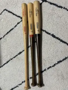 木製バット 3本セット　ばら売り可