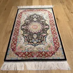 ペルシャ絨毯風 玄関マット 室内用 90x60cm - メルカリ