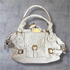 Chloé パディントン ホワイト 楽天市場】【クロエ】パディントン バッグ 鍵 ホワイト 白
