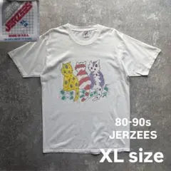 80s 90s usa製　ヴィンテージ　Tシャツ　プリント　キャラ　XL
