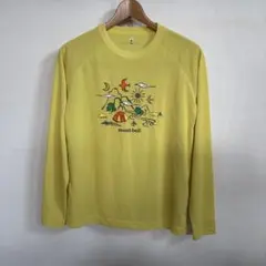 美品　モンベル 長袖カットソー 160