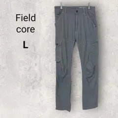 フィールドコア ストレートパンツ L グレー 作業着 ワークマン 通年