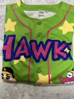 福岡ソフトバンクホークス クレヨンしんちゃんコラボユニフォームL