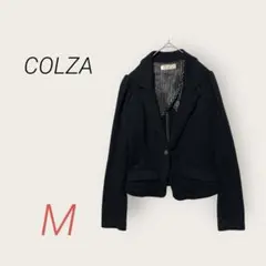 COLZA テーラードジャケット ブラック Mサイズ パフスリーブ A975
