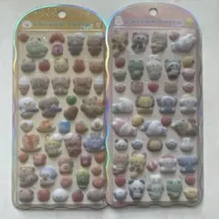 コットンパフィシール　2枚セット　クラックス　ボンボンドロップシール