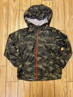 子ども用ウィンドブレーカー カモフラ柄 120cm 春服