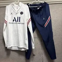 【正規品】psg 21-22 ジョーダン　ドリル　トップス　パンツ　セットアップ 正規品】psg 21-22 ジョーダン ドリル トップス パンツ セットアップ