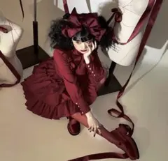 クラシカルドール チェック スカート ブラウスLCATCOCOON はれあめ