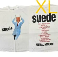 新品 ラスト1点 希少 Suede スウェード バンT 仮面 豚 ブタ 1 XL