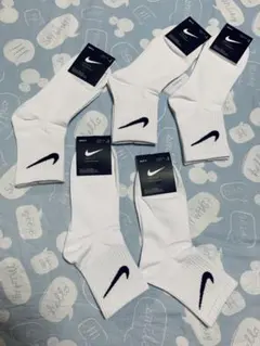 NIKE ソックス 5足セット ホワイト　靴下　人気