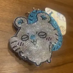 ちいかわ　ラインストーンキーホルダー　モモンガ　オマケあり