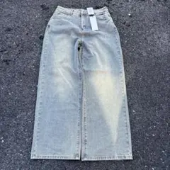 新品 DAZY buggy denim pants バニーデニムパンツ　XL