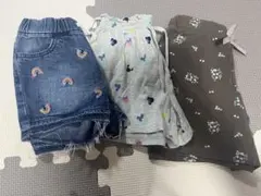 GAP ショートパンツ 3点セット　110㎝　美品