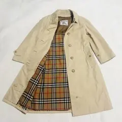 ライナー付き✨️バーバリー ロングコート ベージュ M BURBERRY ステンカラーコート ロング ライナー付 M ベージュ