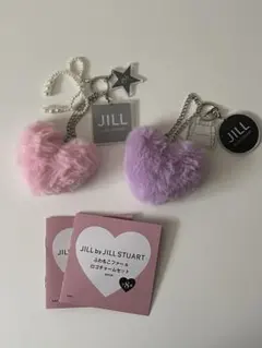 JILLSTUART ふわもこファー&ロゴチャームセット