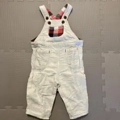 Combi mini チェック柄 オーバーオール 70cm
