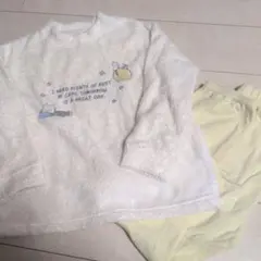 スヌーピー パジャマ 上下セット フリース