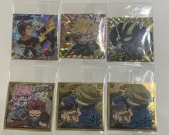 ヒロアカ ウエハース シール 6枚セット