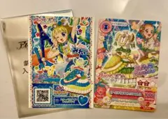 アイカツ プリパラ 特典 カード ひなき みれぃ　映画　入場特典