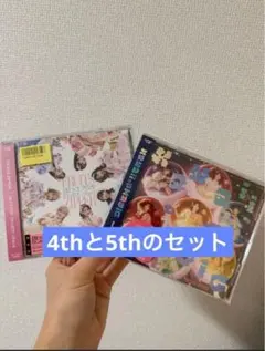 FRUITS ZIPPERシングル4thと5thの通常盤セット