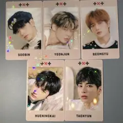 TXT good boy gone bad weverse特典トレカ全員