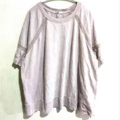 海外古着✨JANE+DELANCEY 薄いピンク Tシャツ 2X