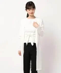 【本日セール】アプワイザーリッシェロングカーディガン