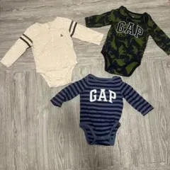 80㎝　GAPロンパース　3枚セット
