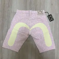 新品未使用DANCE WITH DRAGONペイズリー柄 ハーフパンツ サイズ1 新品未使用DANCE WITH DRAGONペイズリー柄 ハーフパンツ サイズ1