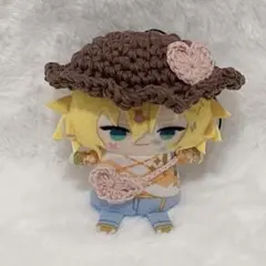 にじぱぺっと　編み物　洋服　着せ替え　帽子　ポシェット　ハート ピンク ブラウン