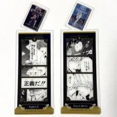 ライト&L ニア&メロ デスノート クリアブックマーク