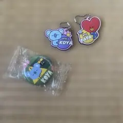 BT21 KOYA TATA キーホルダーセット