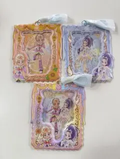 プリキュア　カードホルダー　キュアブルーム　キュアイーグレット　集合