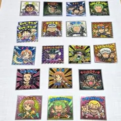 ロッテ ワンピースマン コレクターシール 新世界編 １９種２０枚 ワンピース