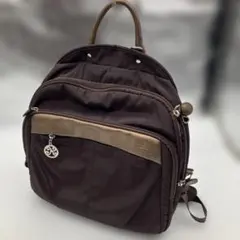 美品　カナナプロジェクト リュックサック　2way　ACE　ダークブラウン