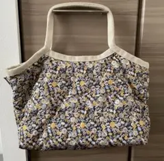 ROOTOTE 花柄のキルティングトートバッグ　グラニーバッグ