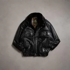 vintage real leather jacket a2 g1 短丈 本革 - メルカリ