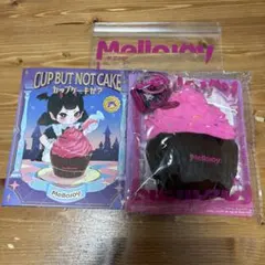 未使用に近い　Mellojoy スクイーズ　カップケーキ　ドールハウス　ピンク