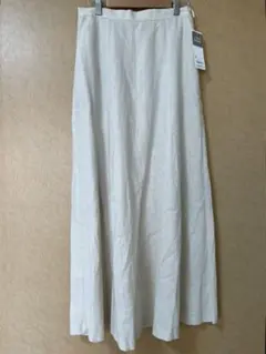 【新品】GU リネンブレンド フレアロングスカート