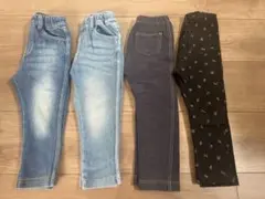 ブランシェス　ユニクロ　ボトムスセット 4点