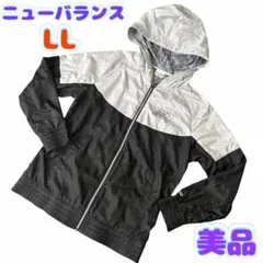 【美品】ニューバランス　レディース　ナイロンジャケット　パーカー　LL ゴルフ