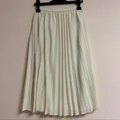 GU プリーツスカート Sサイズ アイボリー