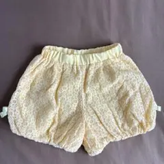 アプレレクール　ショートパンツ　120 イエロー