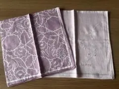 GIVENCHY & LANVIN ハンカチセット　2枚セット